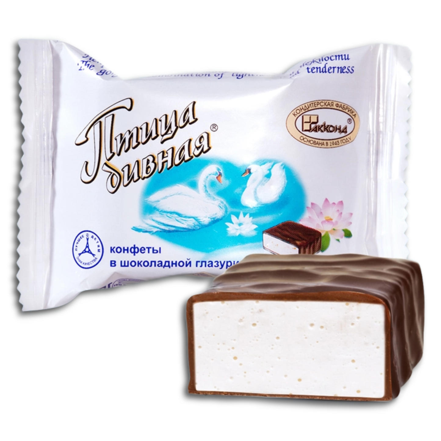 Akkond Schaumzuckerkonfekt "Ptiza diwnaja" 200g