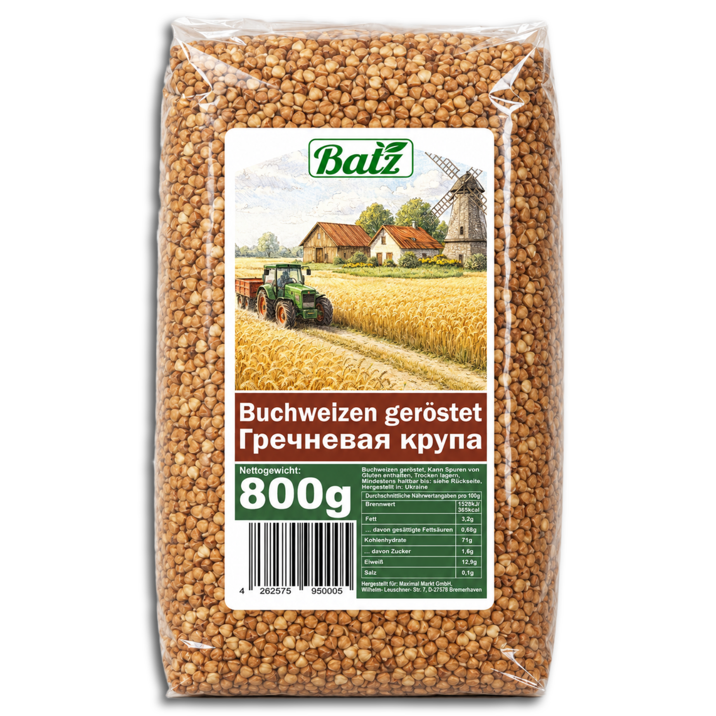 Batz Buchweizen geröstet 800g