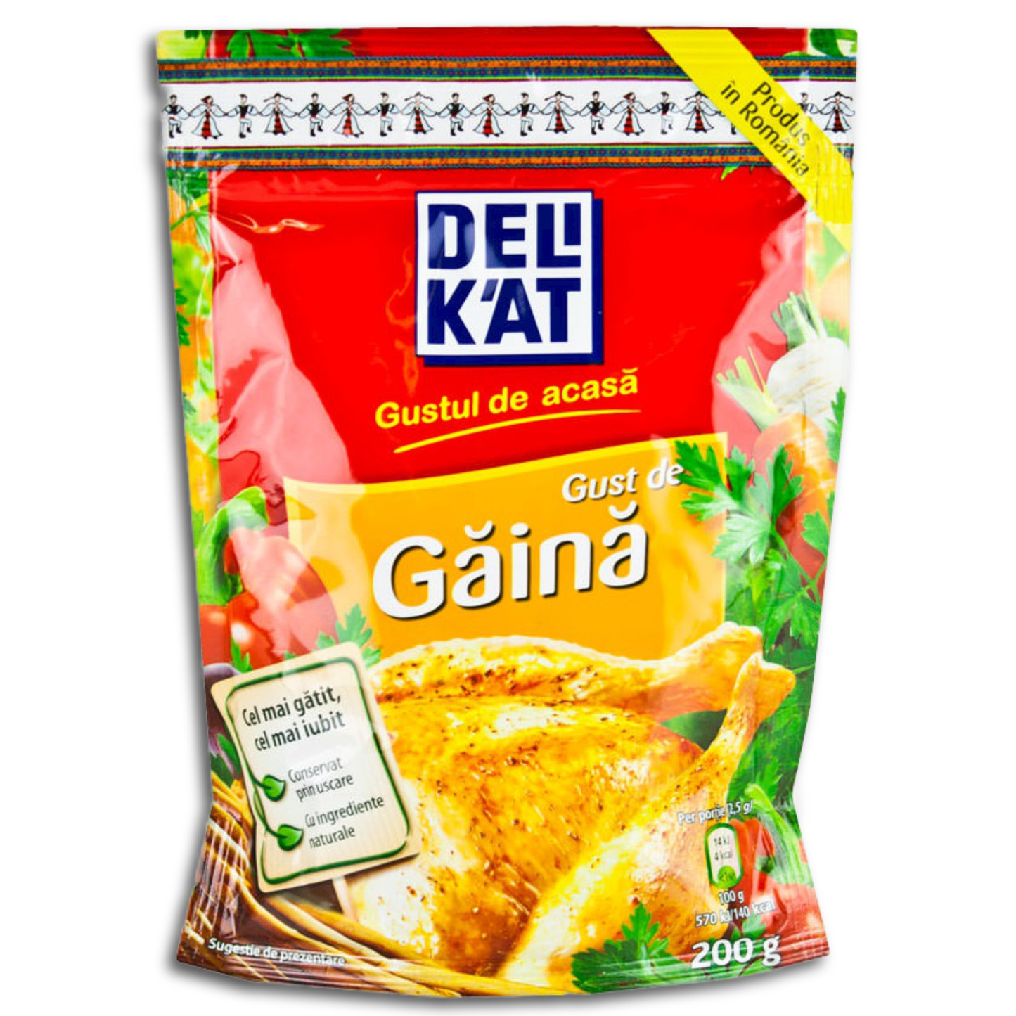Delikat Gaina Gewürzmischung mit Huhn 200g