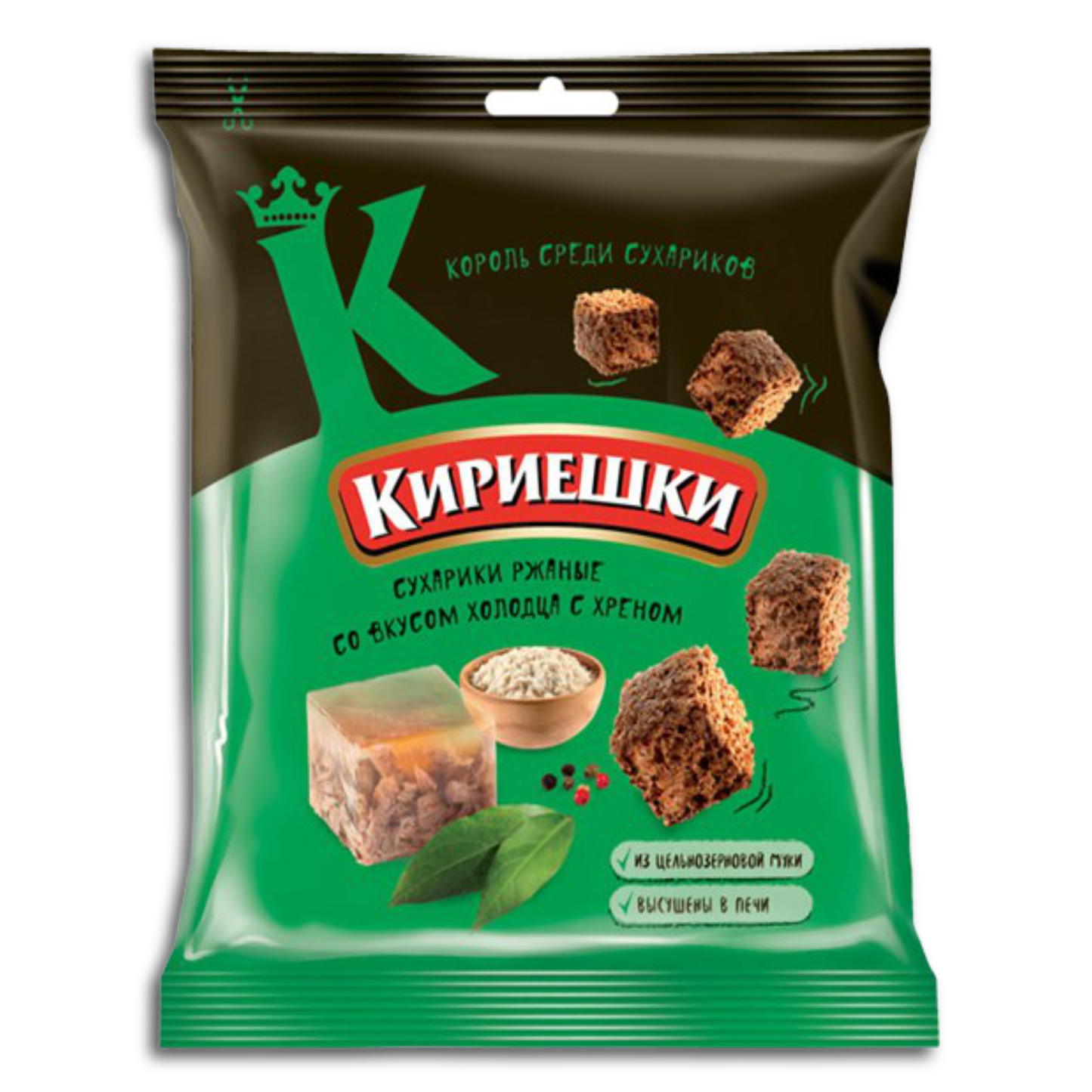 Kirieschki Brotsnack mit Sülze- und Meerrettichgeschmack 40g