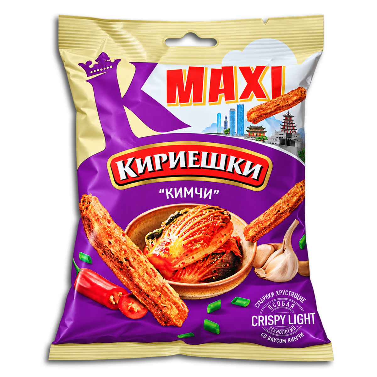 Kirieschki MAXI mit Kimchi-Geschmack 60g
