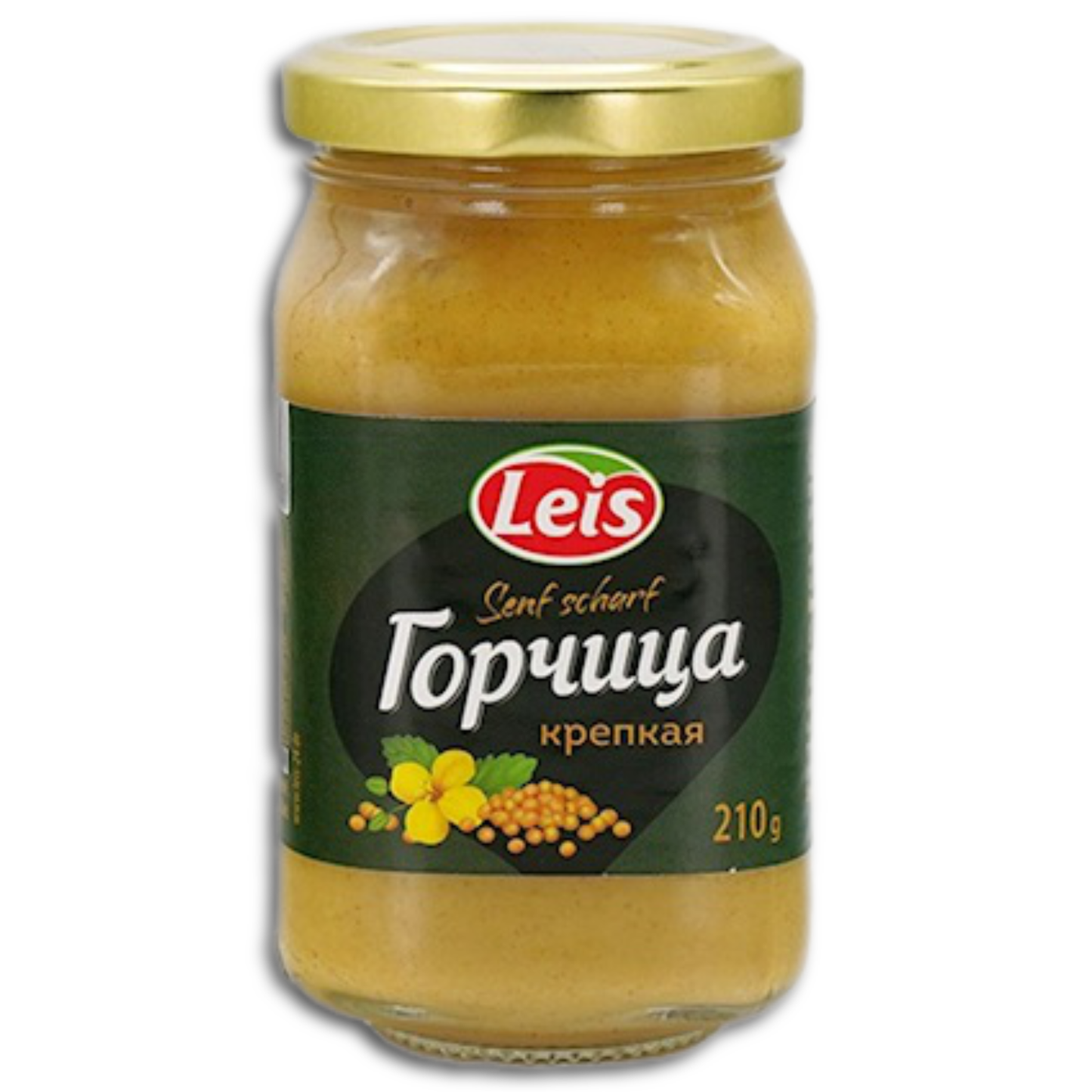 Leis Senf scharf 210g