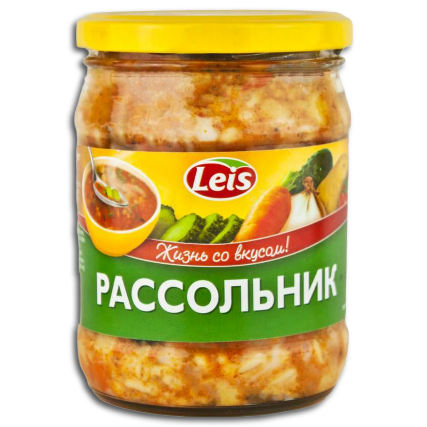 Leis Suppe "Rassolnik" mit Salzgurken 480g