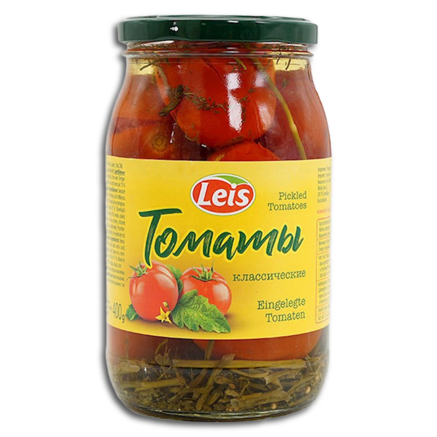 Leis eingelegte Tomaten, klassisch 880g, ATG 400g