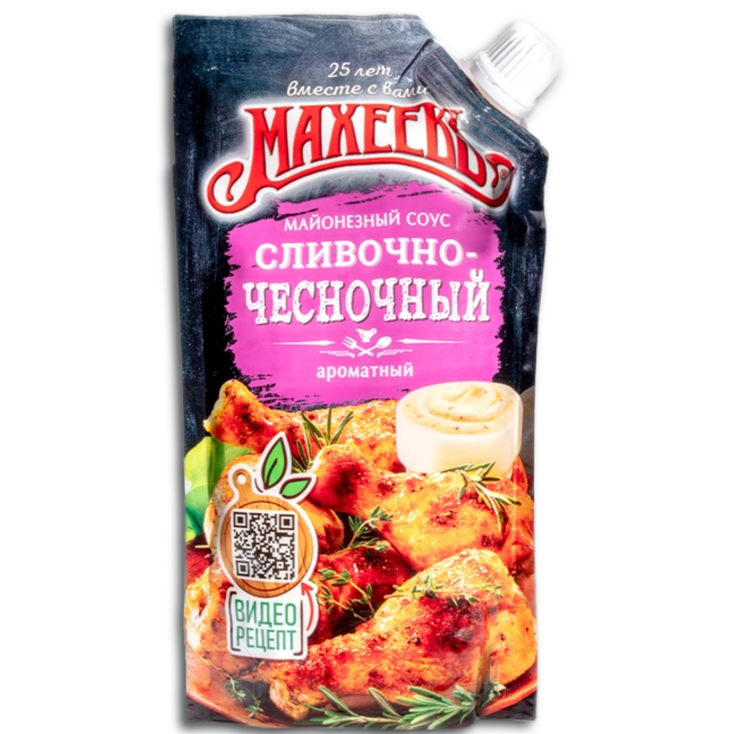 Maheev Mayonnaise-Sahnesauce mit Knoblauch 200g