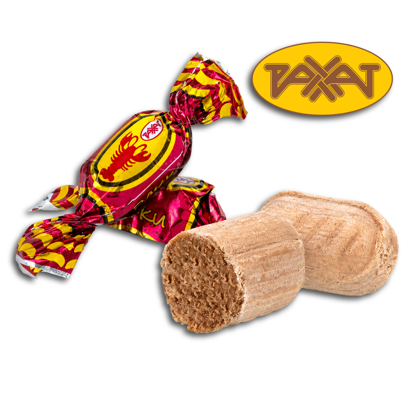 Rakhat Karamellbonbon "Ratschki" mit Schokoladen-Nussfüllung, 200g