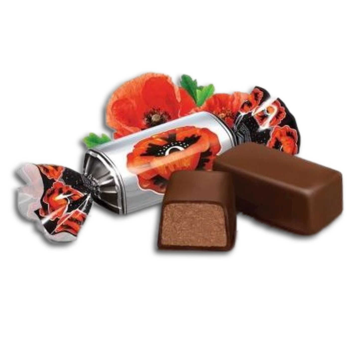 Roshen Schokonkonfekt "Krasnij Mak", 200g