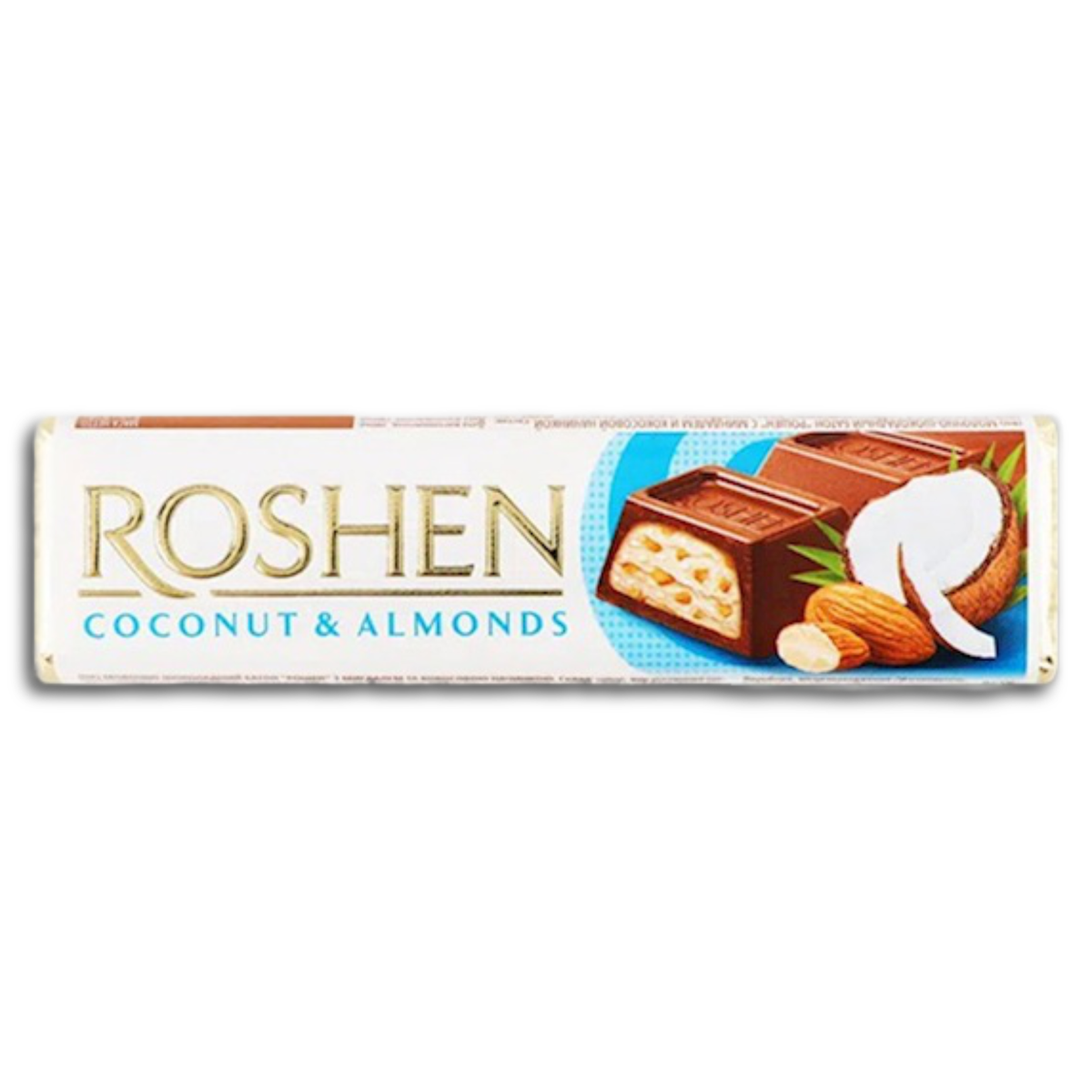 Roshen Schokoriegel Mandeln und Kokos 29g