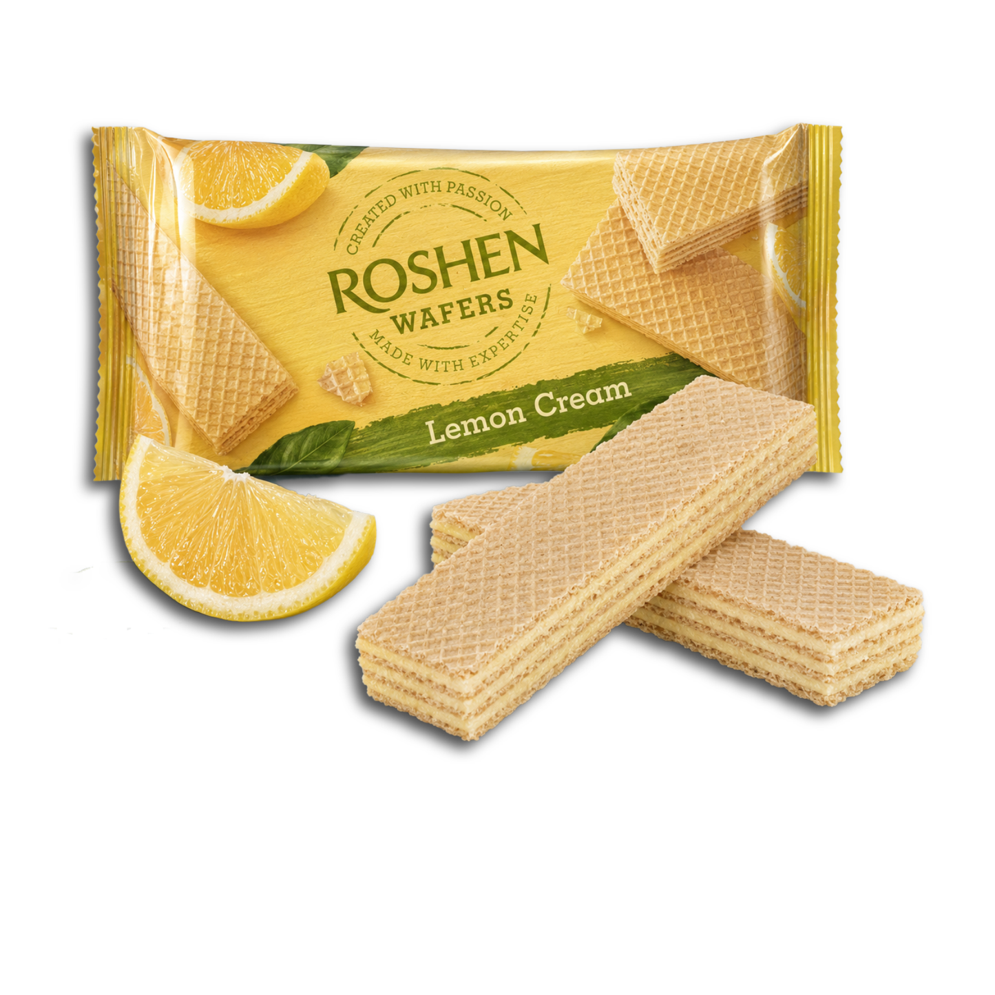 Roshen Waffeln mit Zitronengeschmack 216g