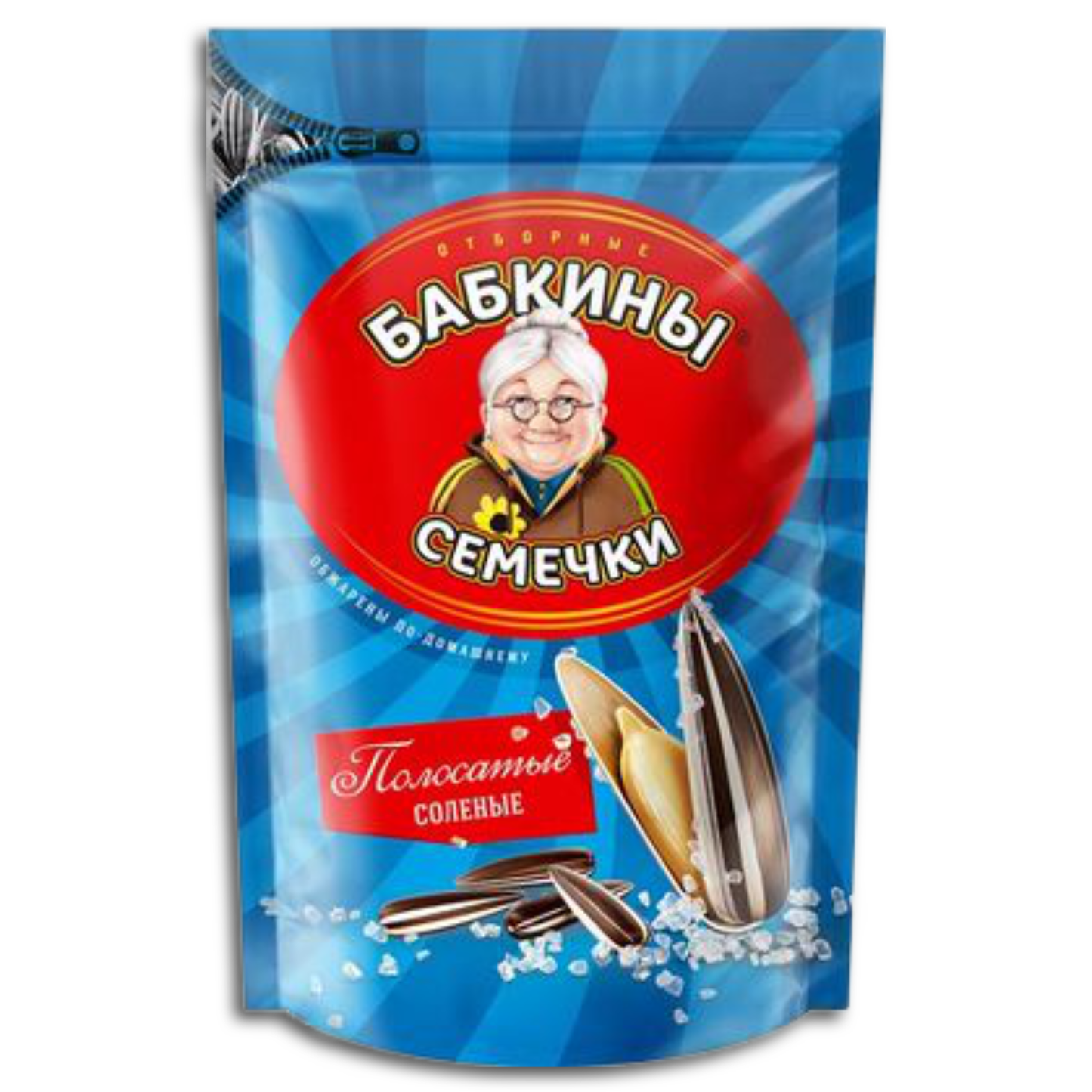 Sonnenblumenkerne Babkiny gestreift, geröstet und gesalzen 240g