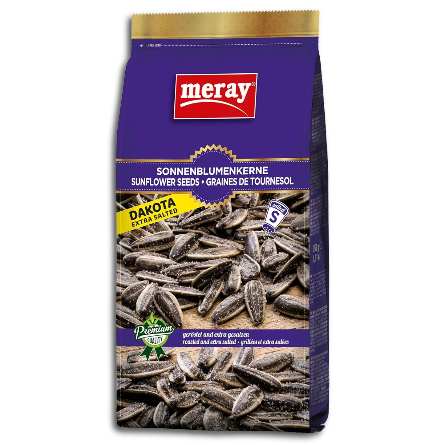 Sonnenblumenkerne Meray Dakota geröstet, extra gesalzen 250g