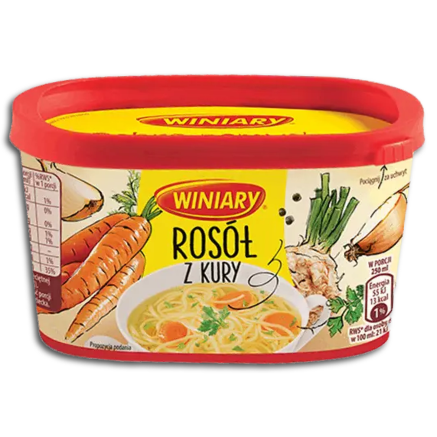Winiary Rosól Z Kury Instant Hühnerbrühe Hühnersuppe 170g