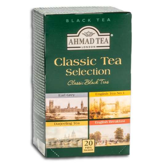 Ahmad Tea Sortiment aus Schwarzem Tee, 20 x 2g Teebeutel, 40g
