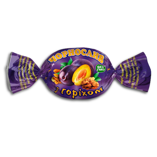 Ametist Schokokonfekt Trockenpflaumen, mit Walnuss, in kakaohaltiger Fettglasur 200g