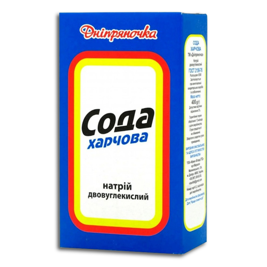 Backpulver Soda "Dniprjanochka" 400g
