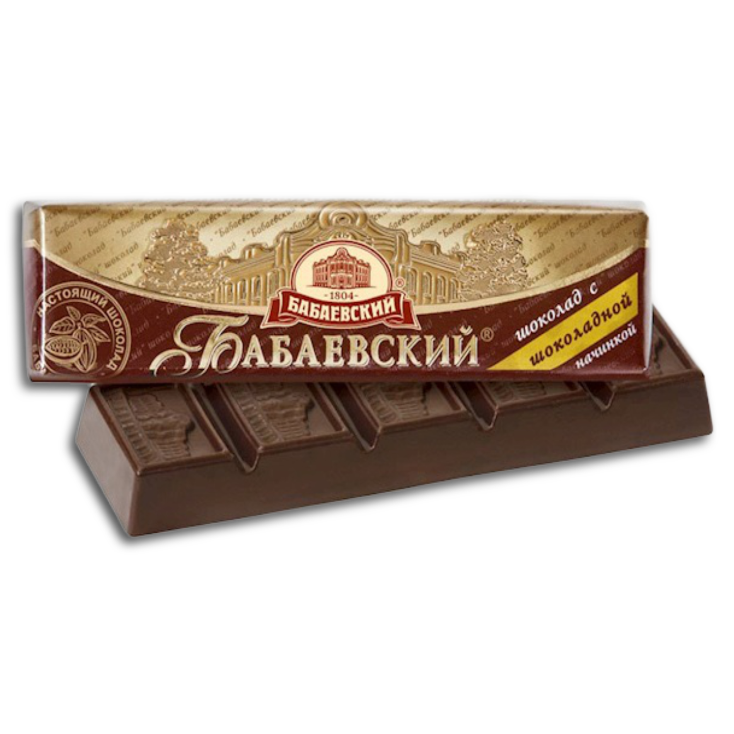 Schokoriegel mit Schokofüllung Babaewskiy 50g