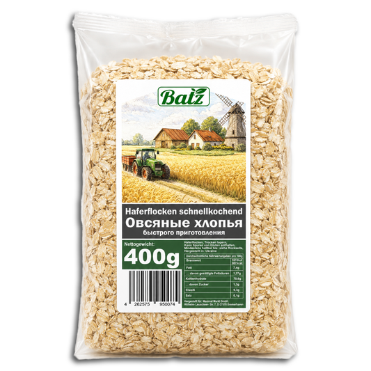 Batz Haferflocken schnellkochend 400g