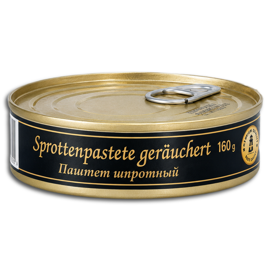 Brivais Vilnis Geräucherte Sprottenpastete 160g
