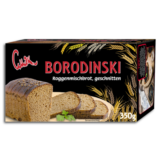 DOVGAN Borodinski Roggenmischbrot geschnitten 350g