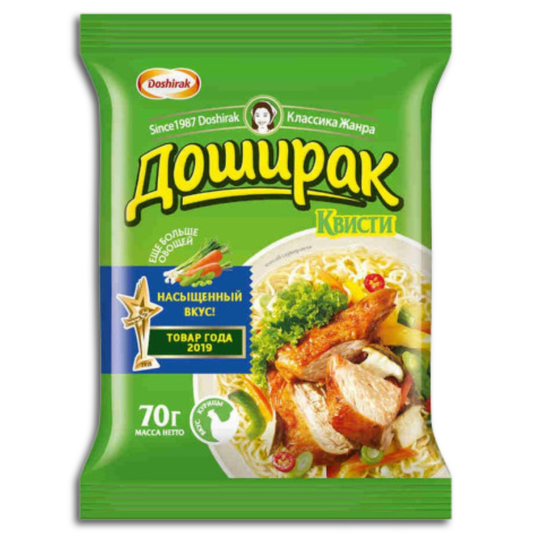 Doschirak Instant Nudeln mit Hühnergeschmack 70g