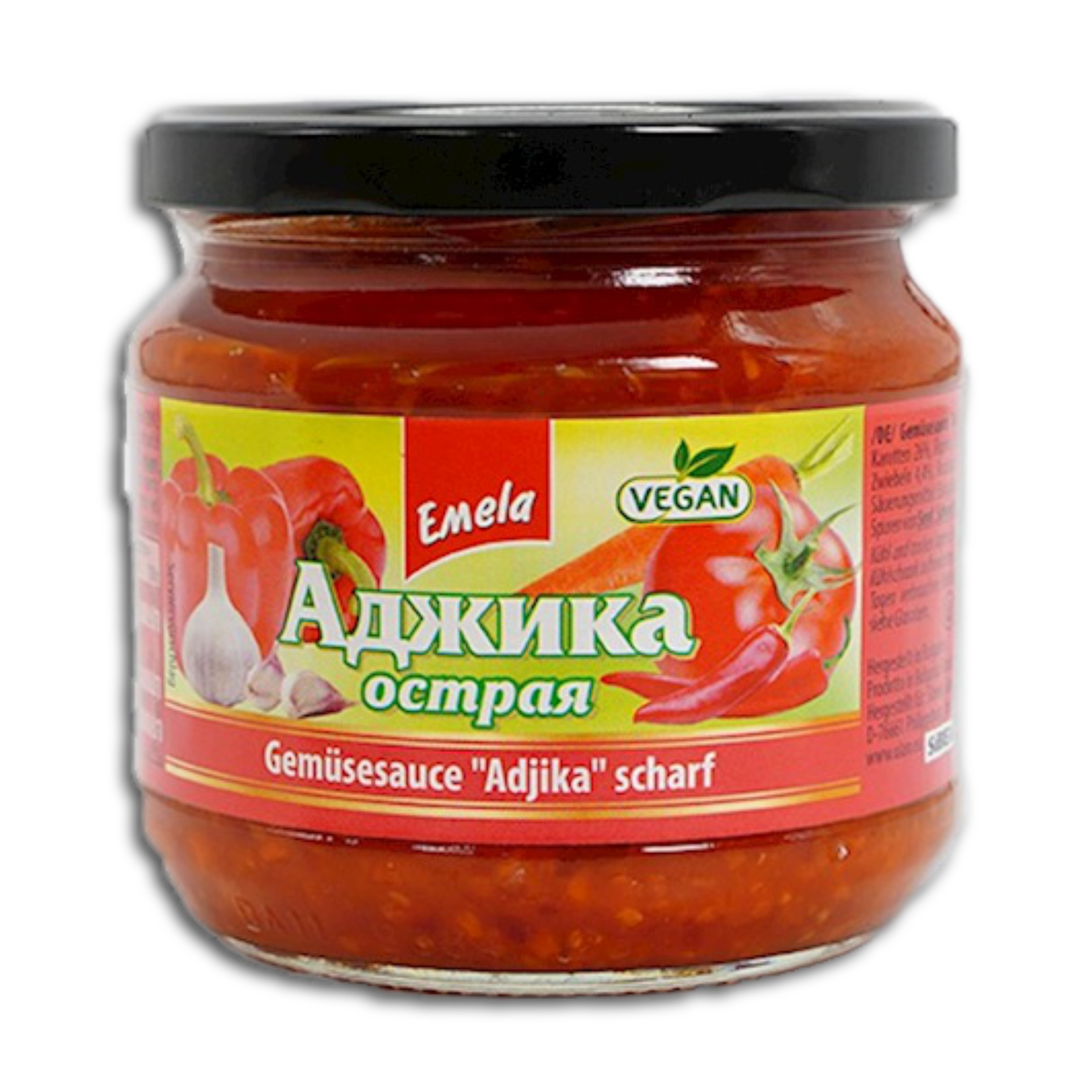Emela Adjika würzige Sauce scharf 335g