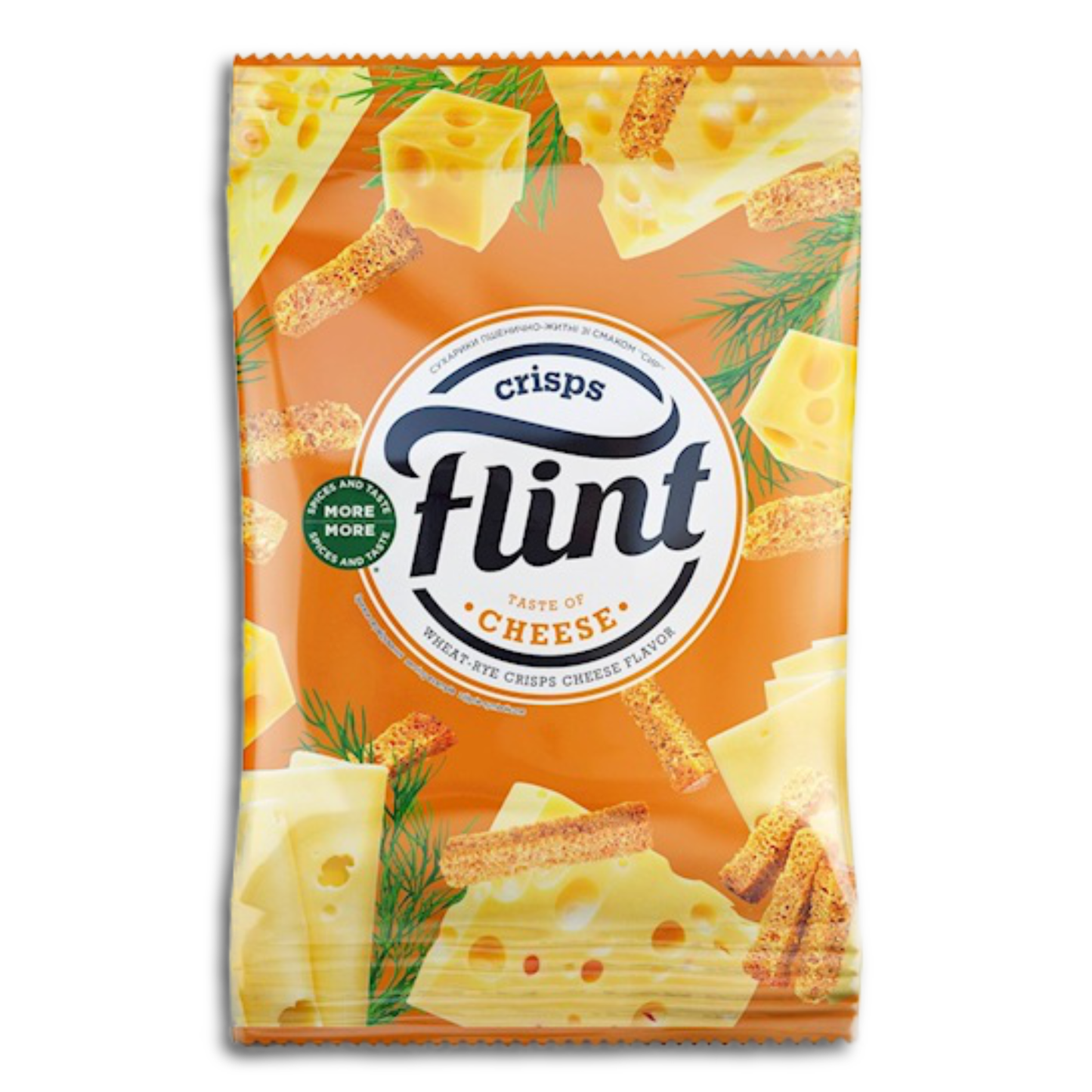 Flint Brotsnack mit Käsegeschmack Suchariki 70g