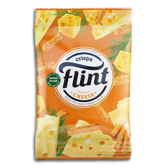 Flint Brotsnack mit Käsegeschmack Suchariki 70g