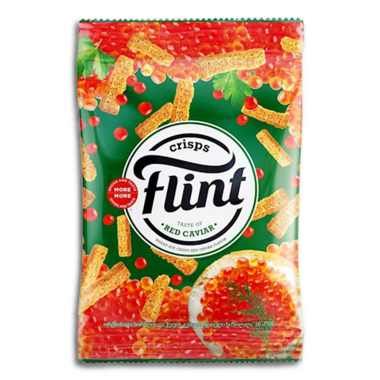 Flint Brotsnack mit Kaviargeschmack Suchariki 70g