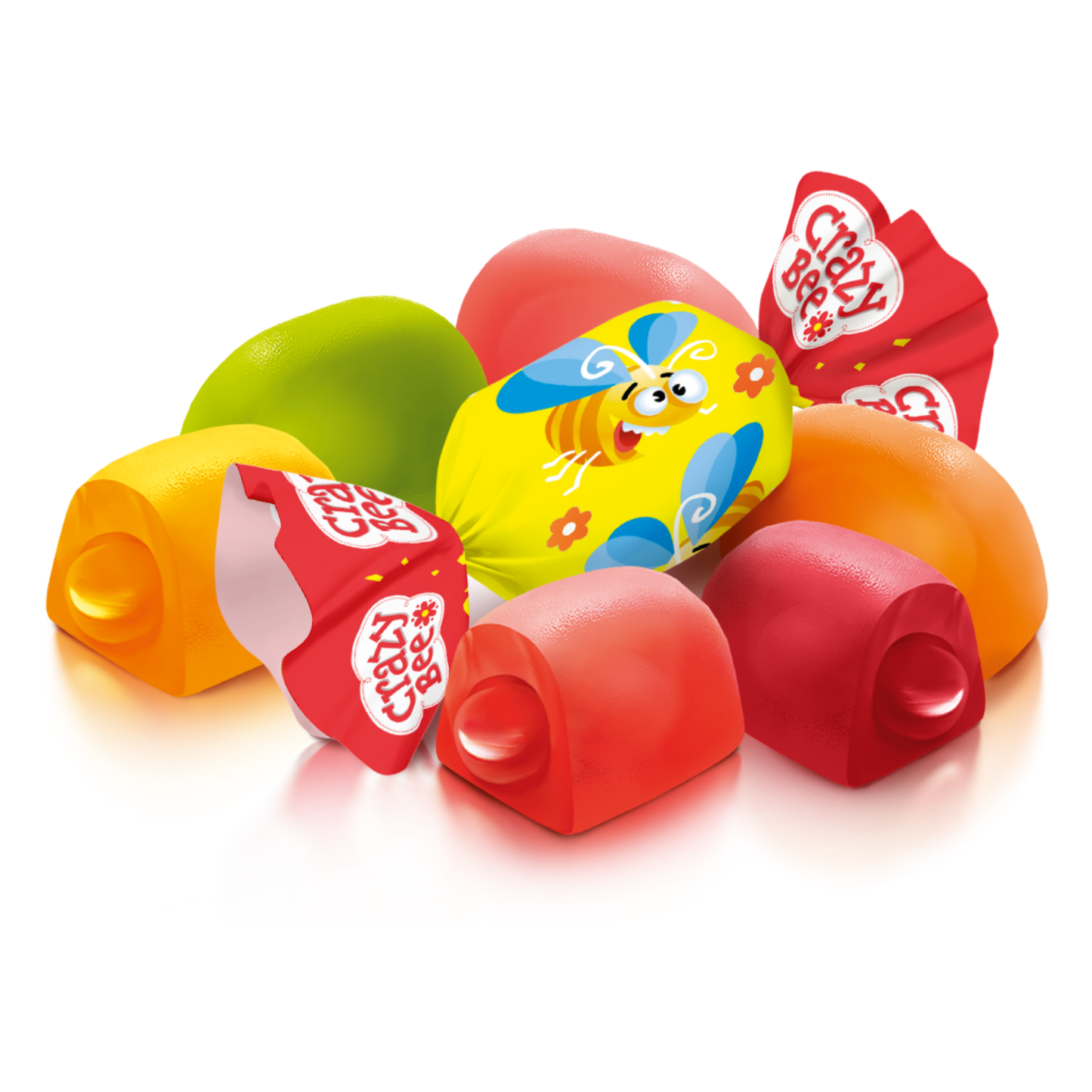 Geleebonbons Crazy Bee Frutty Roshen 200g
