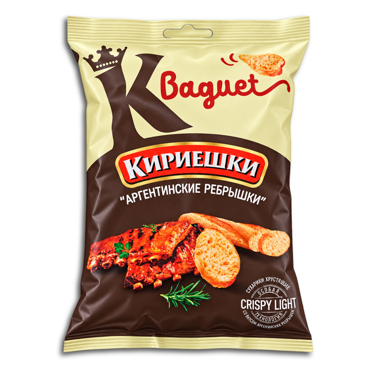 Kirieschki Baguet mit BBQ-Ribs-Geschmack 50g