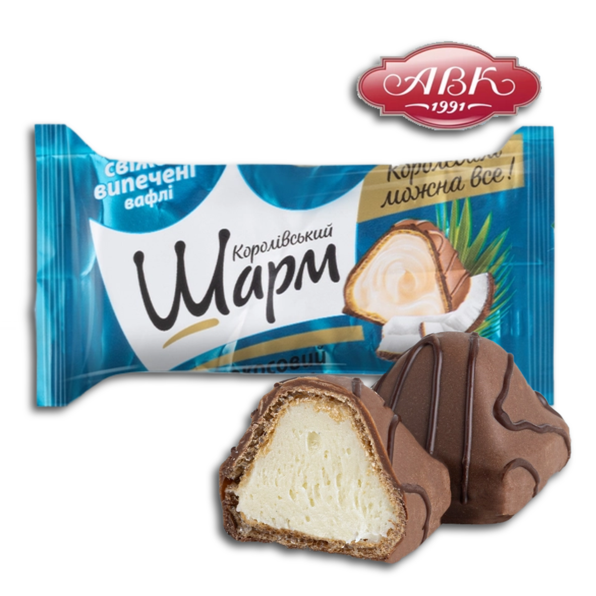 Konfekt mit Füllung, mit Kokosraspeln 200g