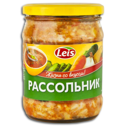 Leis Suppe "Rassolnik" mit Salzgurken 480g