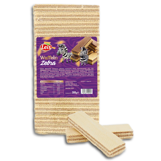 Leis Waffeln «Zebra» 300g