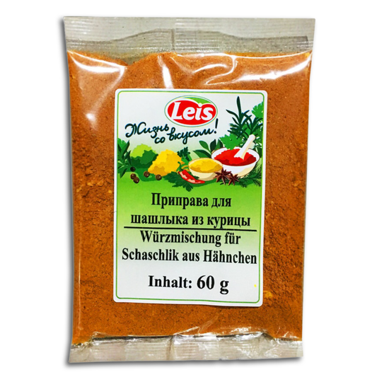 Leis Würzmischung für Schaschlik aus Hähnchen 60g