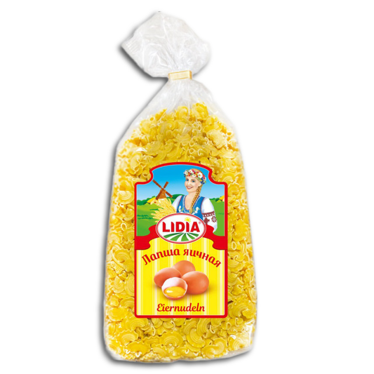 Lidia 4-Ei Nudeln Creste de Gallo Grebeschki 500g