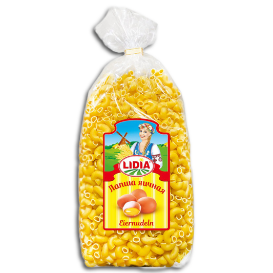 Lidia 4-Ei Nudeln Gomiti Hörnchen Roschki 500g