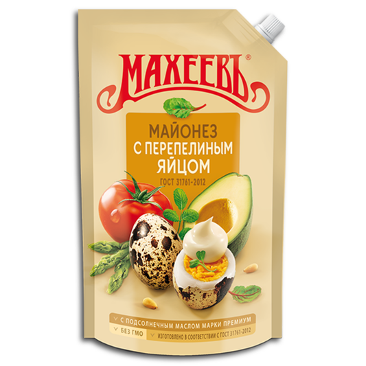 Maheev Mayonnaise mit Wachtelei, 67%, 380g