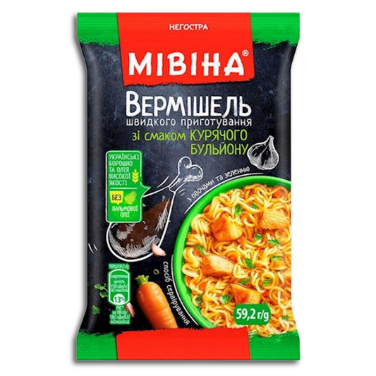 Mivina Instant Nudeln mit Hähnchengeschmack 59g