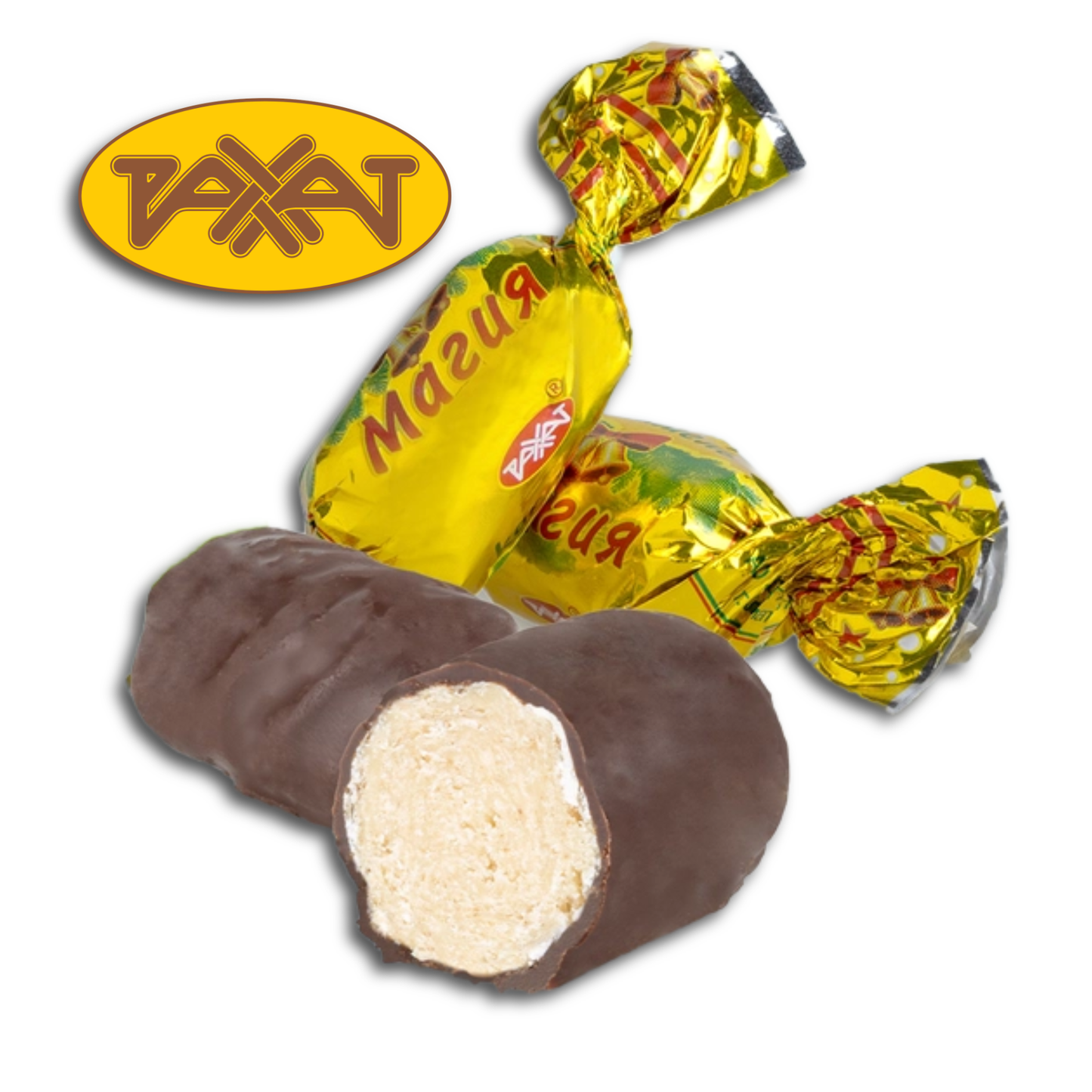 Rakhat Karamellbonbon mit Schokoglasur "Magija" 200g