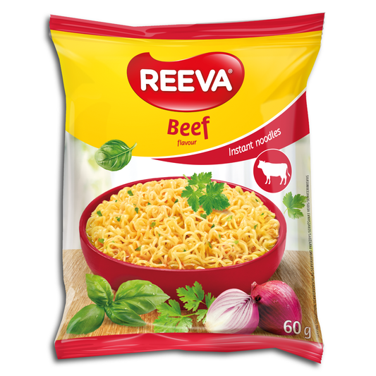 Reeva Instantnudeln mit Rindfleischgeschmack 60g