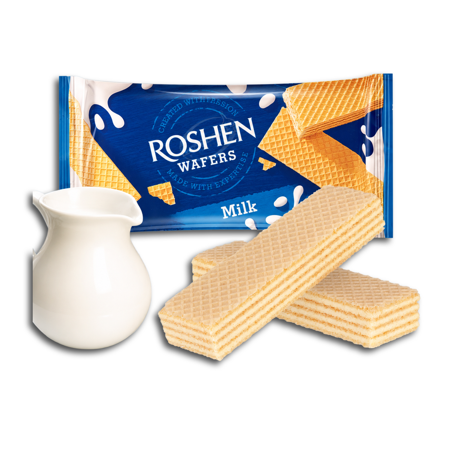 Roshen Waffeln mit Sahnegeschmack 216g