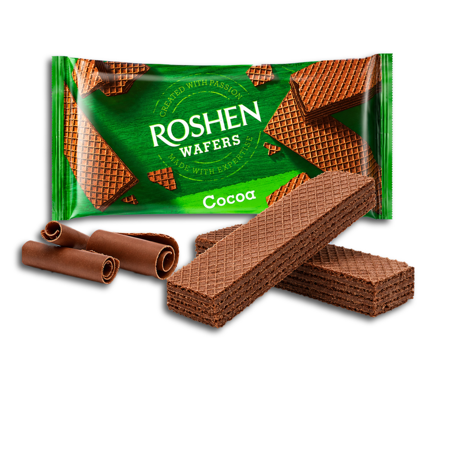 Roshen Waffeln mit Schokoladengeschmack 216g