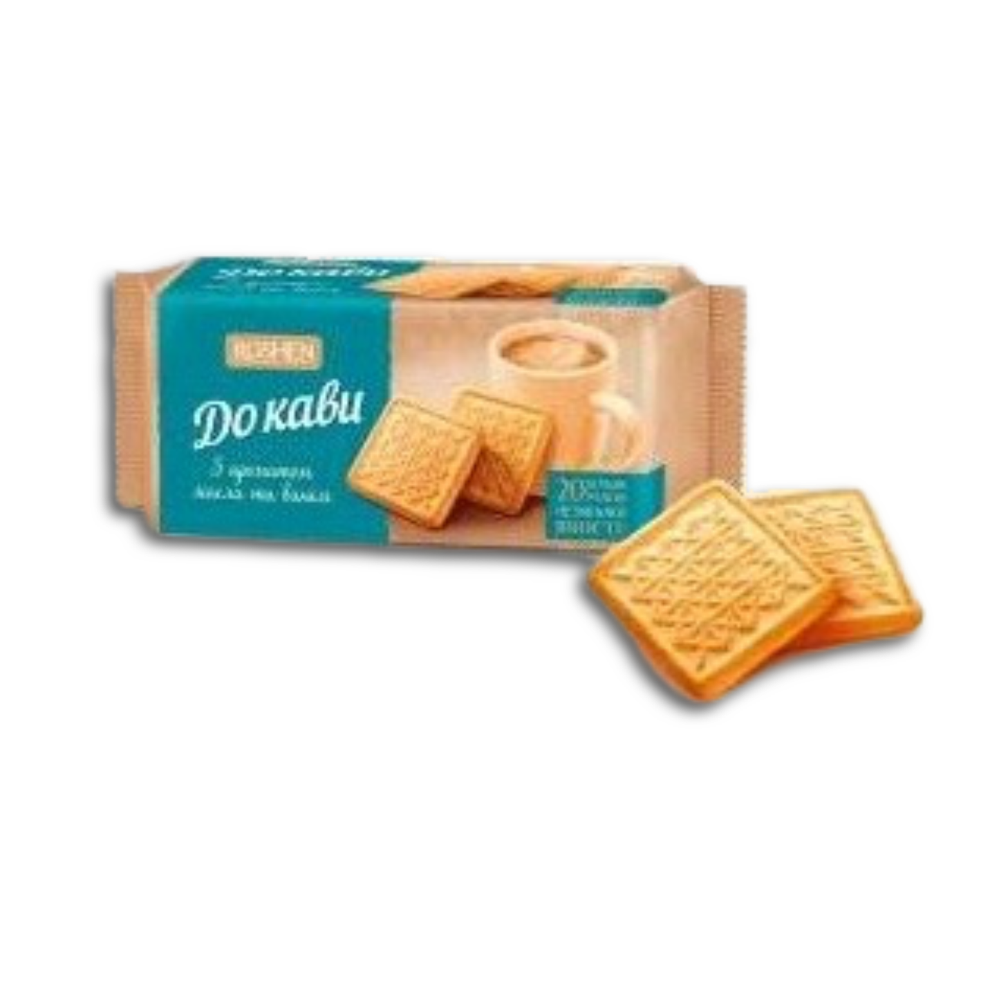 Roshen Zuckerkekse "K kofe" mit Vanille-Butteraroma, 185g