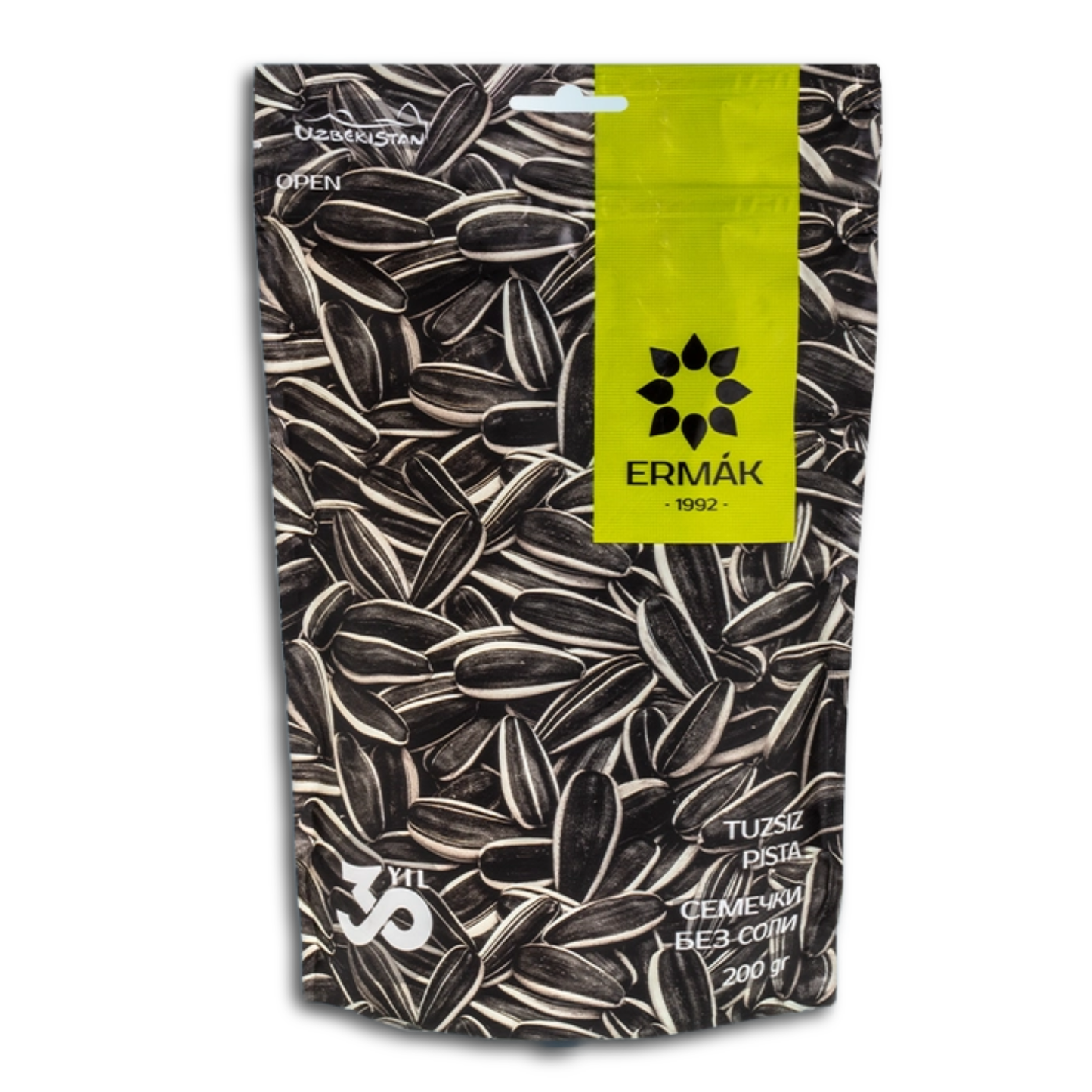 Sonnenblumenkerne Ermak, gestreift, geröstet 200g