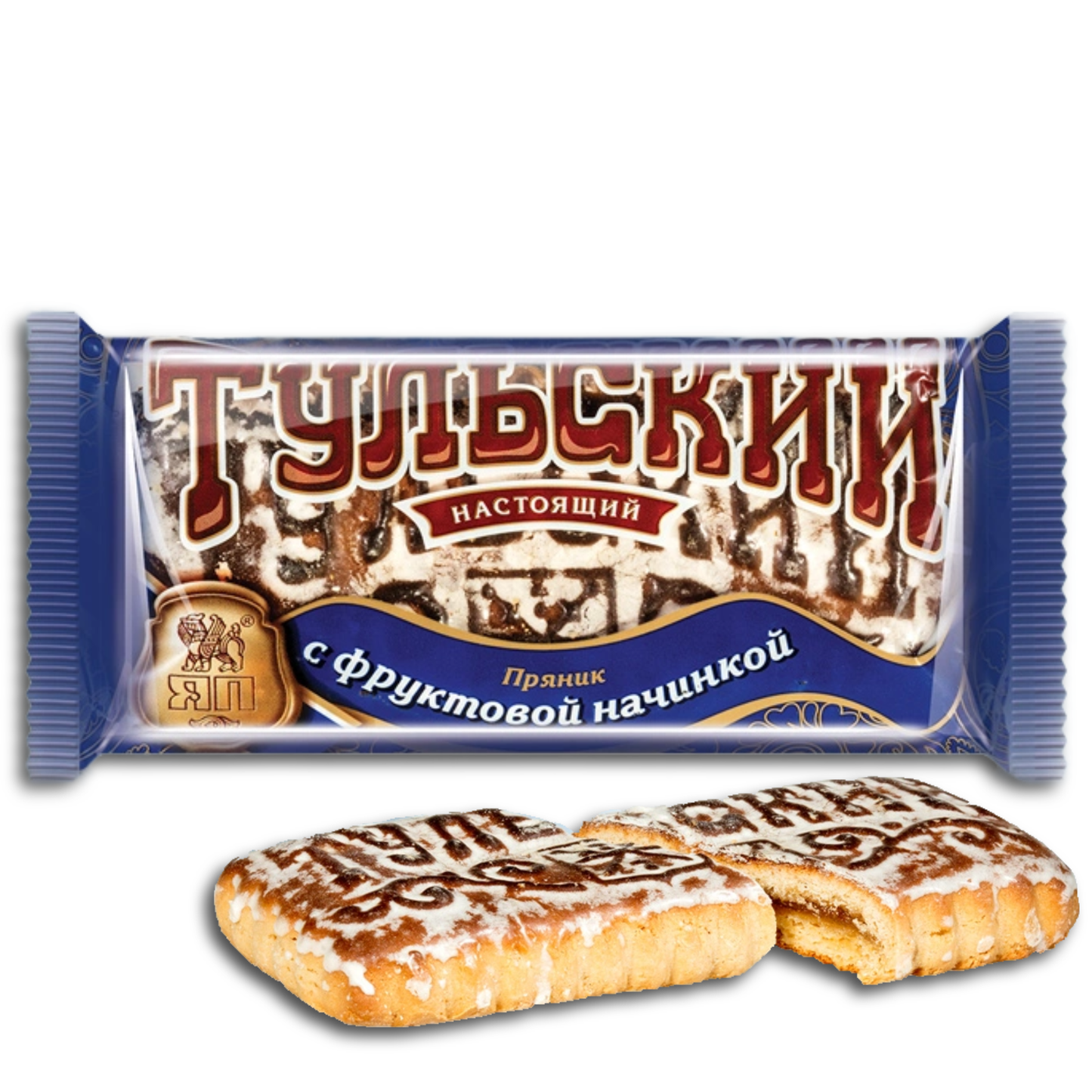 Süßgebäck Tulskij Prjanik mit Füllung & Honiggeschmack 130g