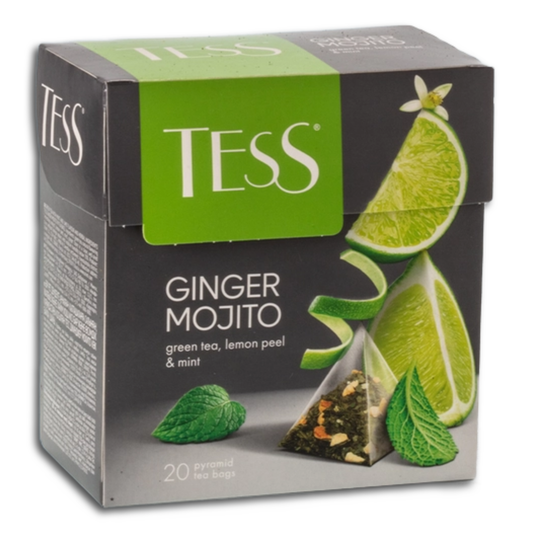 Tess Grüner Tee mit Mojitogeschmack 20 x 1,8g Teebeutel - 36g