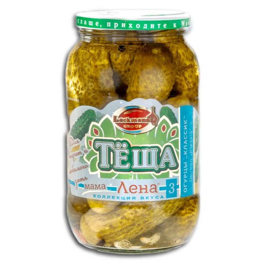 Tjoscha Eingelegte Gurken Lena-3 "Klassik", 880g, ATG 440g